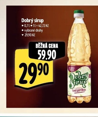 Dobrý sirup bezinka