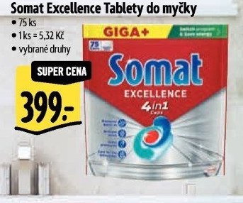 Somat Excellence Tablety do myčky
