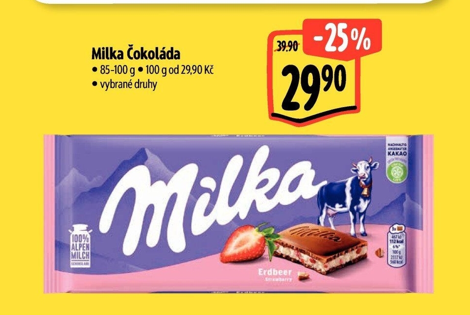 Čokoláda Milka