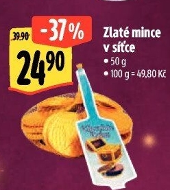 Čokoládové mince