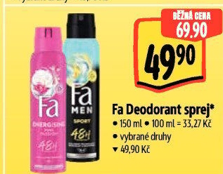 Deodorant sprej Fa