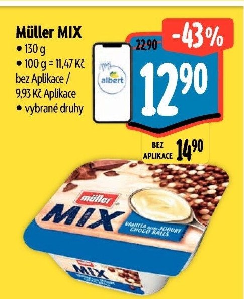 Jogurt Müller Mix