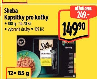 Kapsičky pro kočky Sheba