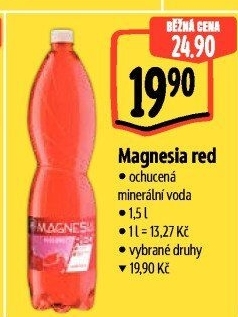 Minerální voda Magnesia Red