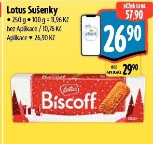 Sušenky Biscoff Lotus