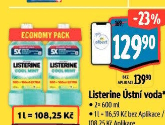 Ústní voda Listerine