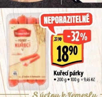 Kuřecí párky