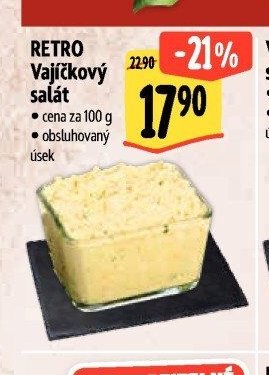 Retro Vajíčkový salát