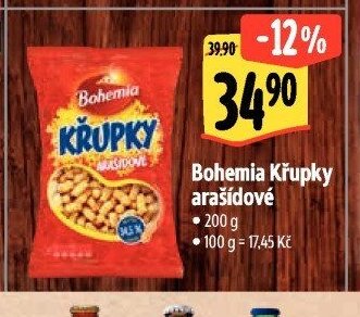 Bohemia Křupky arašídové