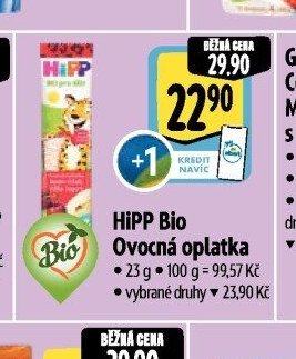 HiPP Bio Ovocná oplatka