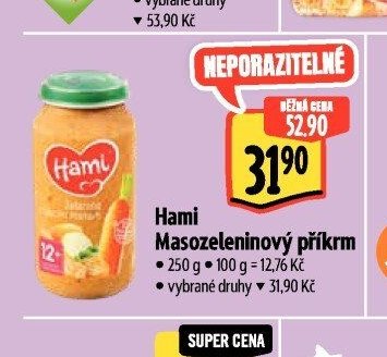 Hami Masozeleninový příkrm