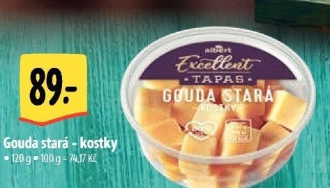 Gouda stará - kostky