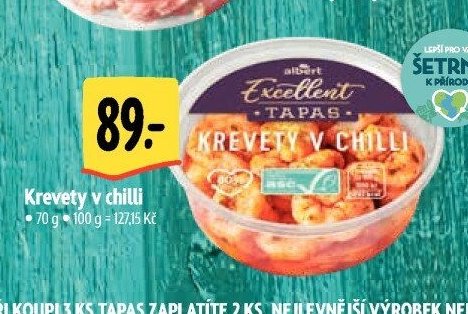 Krevety v chilli