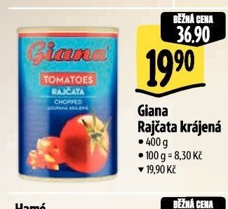 Giana Rajčata krájená