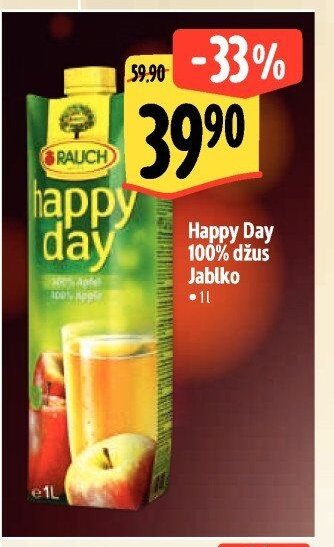 Happy Day 100% džus Jablko