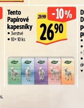 Tento Papírové kapesníky