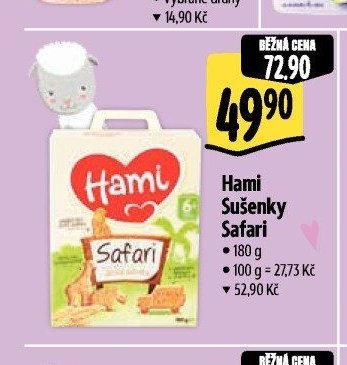 Hami Sušenky Safari