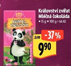 Čokoláda Animal Kingdom Kraš