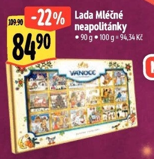 Neapolitánky Veselé Vánoce