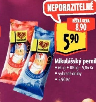 Perník mikulášský Perníkář Pardubice