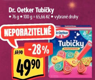 Zdobicí tubičky Dr. Oetker