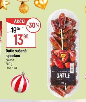 Datle sušené s peckou