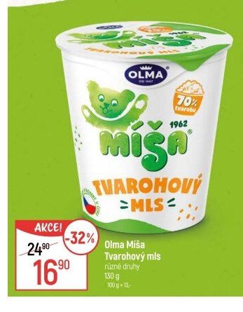Olma Míša Tvarohový mls