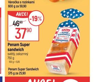 Penam Super sandwich