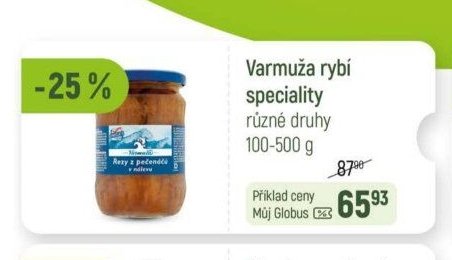 Varmuža rybí speciality