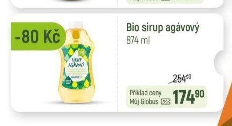 Bio sirup agávový