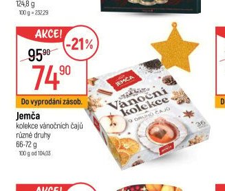 Jemča kolekce vánočních čajů