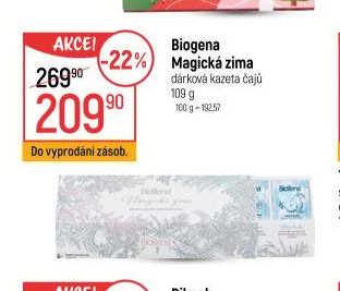 Biogena Magická zima dárková kazeta čajů