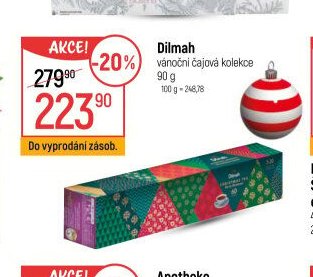 Dilmah vánoční čajová kolekce