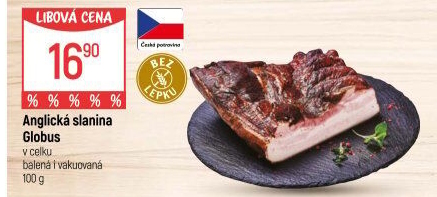 Anglická slanina Globus
