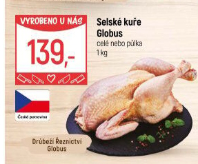 Selské kuře Globus