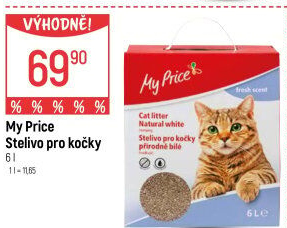 Stelivo pro kočky My Price