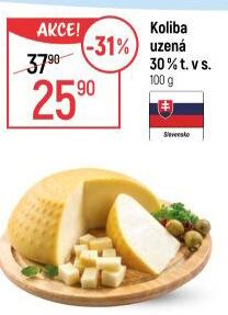 Sýr Koliba uzená 30%