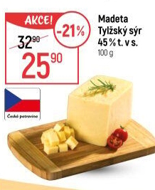 Sýr tylžský Sýrařův výběr Madeta