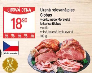 Uzená rolovaná plec Globus