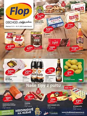 akční leták FLOP 12.11.2025-18.11.2025