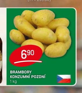 Brambory konzumní pozdní 1 kg