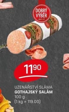 Uzenářství Sláma gothajský salám