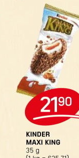 Dezert Maxi King Kinder