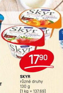 Dezert zakysaný ochucený Skyr Bohušovická mlékárna
