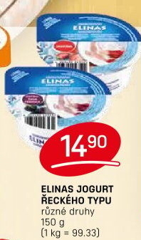 Ochucený jogurt řecký Elinas
