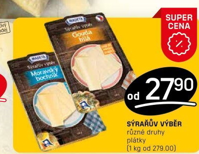 Sýr Sýrařův výběr Madeta