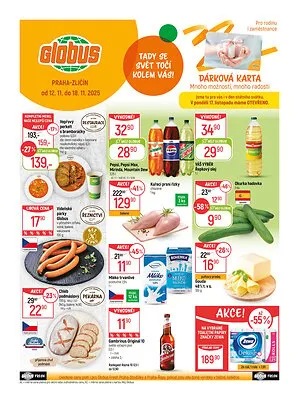 akční leták Globus 12.11.2025-18.11.2025