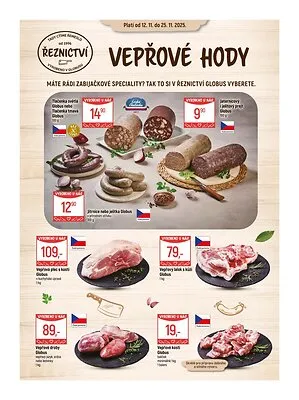 akční leták Globus 12.11.2025-18.11.2025