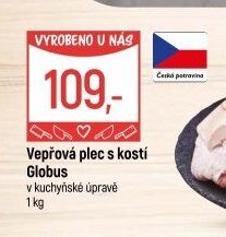 Vepřová plec s kostí Globus