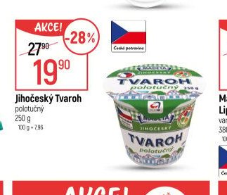 Jihočeský Tvaroh polotučný